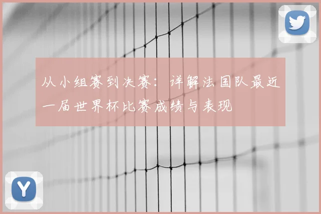 从小组赛到决赛：详解法国队最近一届世界杯比赛成绩与表现